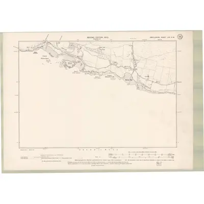 1897 Map of Argyll and Bute Sheet LXX.NW, 1900 Print