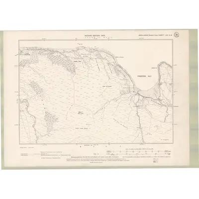 1897 Map of Argyll and Bute Sheet LXX.SW, 1900 Print