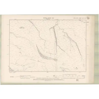 1897 Map of Argyll and Bute Sheet LXXI.NW, 1900 Print