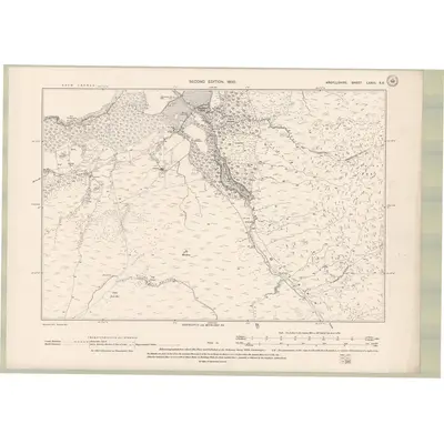 1897 Map of Argyll and Bute Sheet LXXIII.SE, 1900 Print