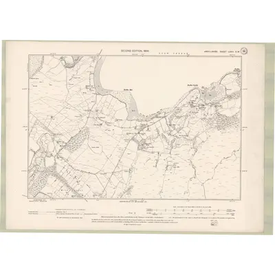 1897 Map of Argyll and Bute Sheet LXXIII.SW, 1900 Print