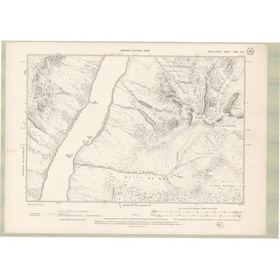 1897 Map of Argyll and Bute Sheet LXXV.NW, 1900 Print