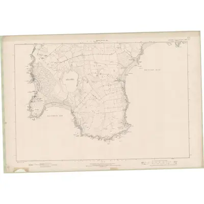 1898 Map of Argyll and Bute Sheet LXXVIII, 1900 Print