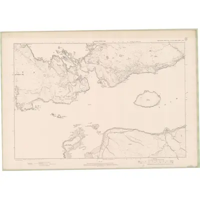 1897 Map of Argyll and Bute Sheet LXXXII, 1900 Print