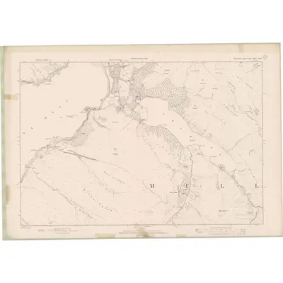 1897 Map of Argyll and Bute Sheet LXXXIII, 1900 Print
