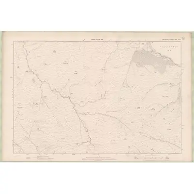1897 Map of Argyll and Bute Sheet LXXXIV, 1900 Print