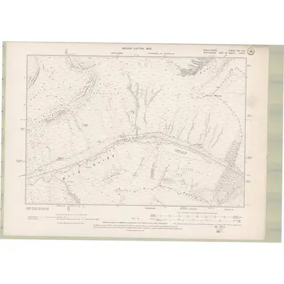 1897 Map of Argyll and Bute Sheet XCI.SW, 1900 Print