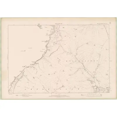 1897 Map of Argyll and Bute Sheet XCIV, 1900 Print