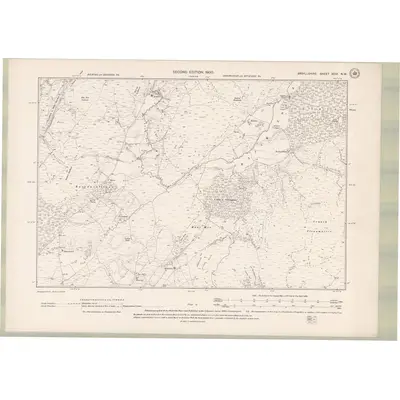 1897 Map of Argyll and Bute Sheet XCIX.NW, 1900 Print