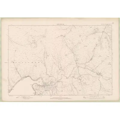 1897 Map of Argyll and Bute Sheet XCV, 1900 Print