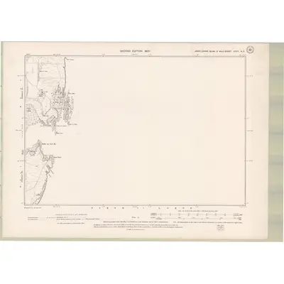 1897 Map of Argyll and Bute Sheet XCVII.NE, 1900 Print