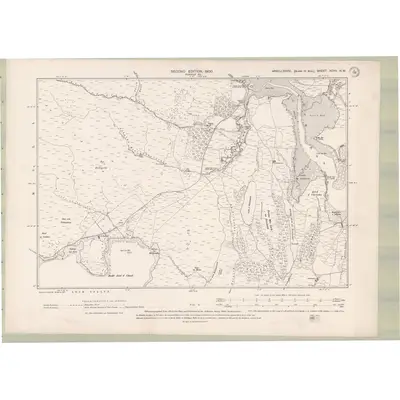 1897 Map of Argyll and Bute Sheet XCVII.NW, 1900 Print
