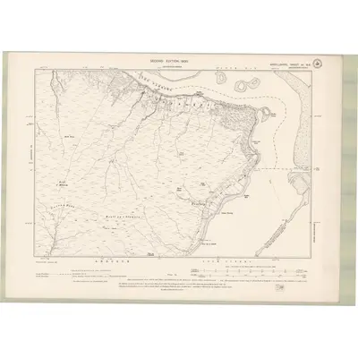 1897 Map of Argyll and Bute Sheet XI.NE, 1900 Print