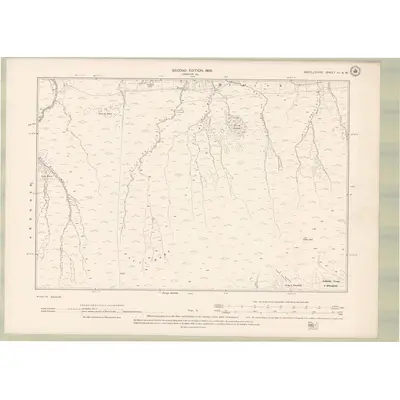 1897 Map of Argyll and Bute Sheet XI.NW, 1900 Print