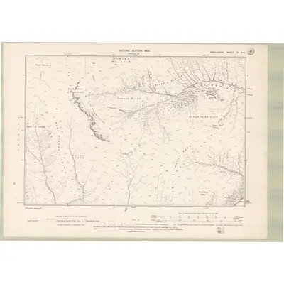 1897 Map of Argyll and Bute Sheet XI.SW, 1900 Print