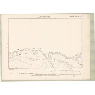 1897 Map of Argyll and Bute Sheet XIV.NE, 1900 Print