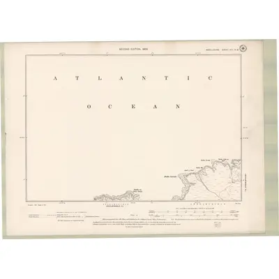 1897 Map of Argyll and Bute Sheet XIV.NW, 1900 Print