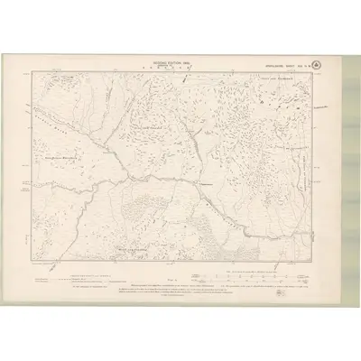 1897 Map of Argyll and Bute Sheet XIX.NW, 1900 Print