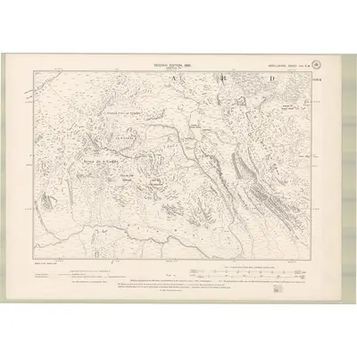1897 Map of Argyll and Bute Sheet XIX.SW, 1900 Print