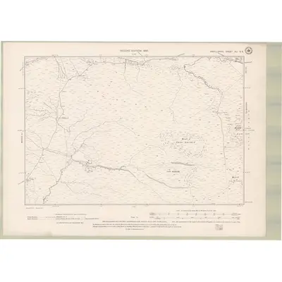 1897 Map of Argyll and Bute Sheet XLI.SE, 1900 Print