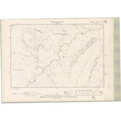 1897 Map of Argyll and Bute Sheet XLI.SW, 1900 Print