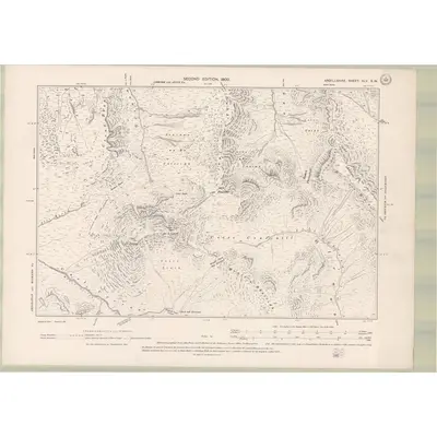 1897 Map of Argyll and Bute Sheet XLV.SW, 1900 Print