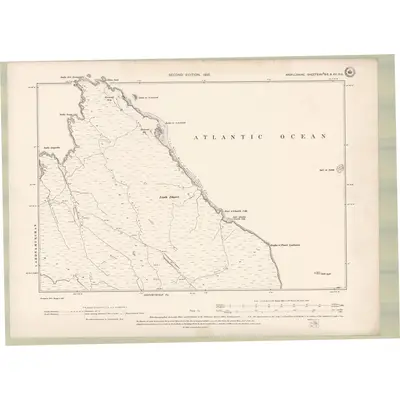 1897 Map of Argyll and Bute Sheet XV.NE & XVA.SE, 1900 Print