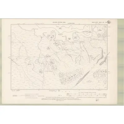 1897 Map of Argyll and Bute Sheet XVII.SW, 1900 Print