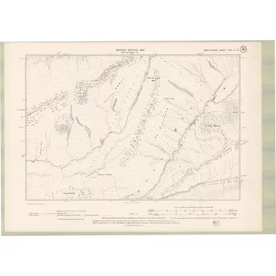 1897 Map of Argyll and Bute Sheet XVIII.NW, 1900 Print