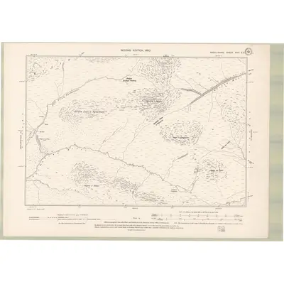 1897 Map of Argyll and Bute Sheet XVIII.SE, 1900 Print