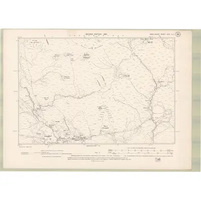 1897 Map of Argyll and Bute Sheet XXIV.NE, 1900 Print