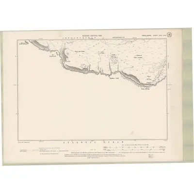 1897 Map of Argyll and Bute Sheet XXIV.SW, 1900 Print