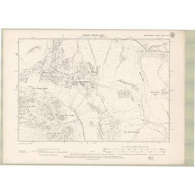 1897 Map of Argyll and Bute Sheet XXIX.NW, 1900 Print