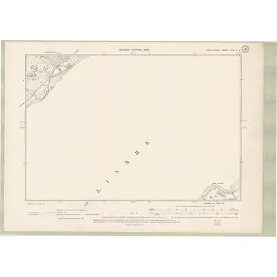 1897 Map of Argyll and Bute Sheet XXIX.SE, 1900 Print
