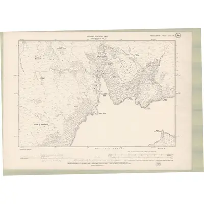 1897 Map of Argyll and Bute Sheet XXVI.NE, 1900 Print