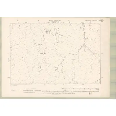 1897 Map of Argyll and Bute Sheet XXVI.NW, 1900 Print