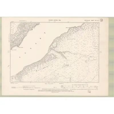 1897 Map of Argyll and Bute Sheet XXVI.SE, 1900 Print