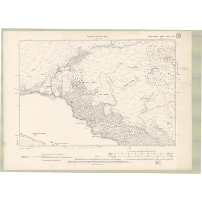 1897 Map of Argyll and Bute Sheet XXVII.NW, 1900 Print