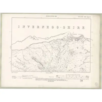 1959 Map of Argyll and Bute Sheet XXXI.NE