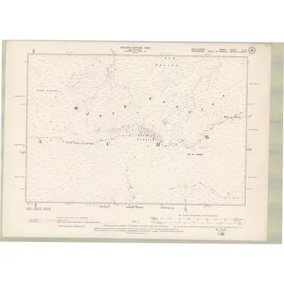 1897 Map of Argyll and Bute Sheet XXXIII.SE, 1900 Print
