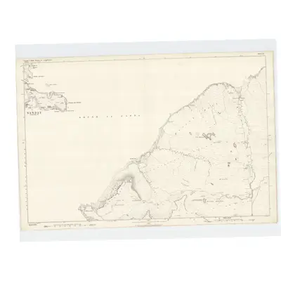 1877 Map of Argyllshire (Islands of Rum,  Sanday etc), Sheet LX, 1879 Print
