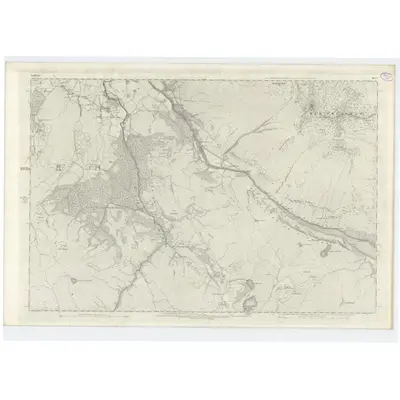 1870 Map of Argyllshire, Sheet C, 1875 Print