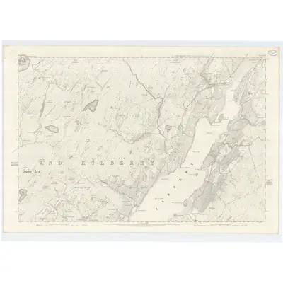 1867 Map of Argyllshire, Sheet CCI, 1873 Print