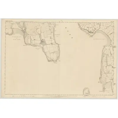 1863 Map of Argyllshire, Sheet CCIII, 1869 Print