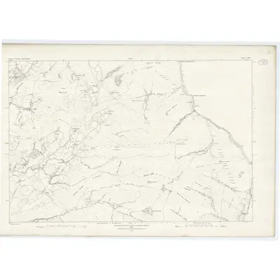 1878 Map of Argyllshire, Sheet CCIX, 1881 Print