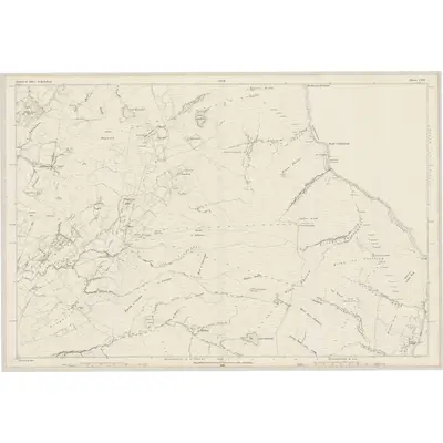 1878 Map of Argyllshire, Sheet CCIX, 1881 Print