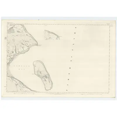 1864 Map of Argyllshire, Sheet CCL (with inset CCXLV), 1869 Print