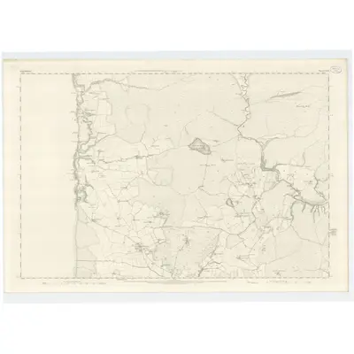 1866 Map of Argyllshire, Sheet CCLI, 1869 Print