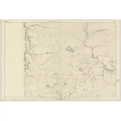 1866 Map of Argyllshire, Sheet CCLI, 1869 Print