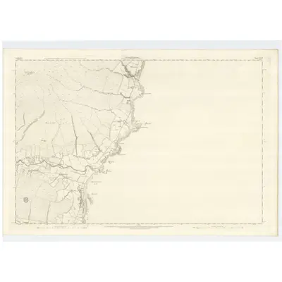 1866 Map of Argyllshire, Sheet CCLII, 1869 Print